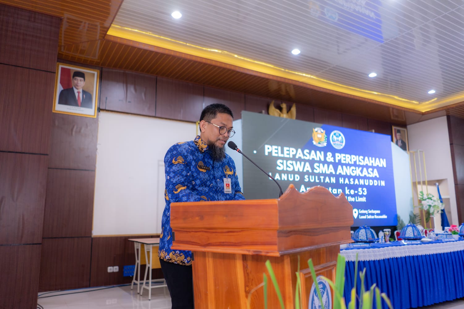 Kepala Dinas Pendidikan Sulsel, Iqbal Najamuddin: Tingkatkan Daya Saing SMA Angkasa HND hingga menjadi Sekolah yang Unggul