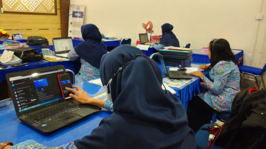 Kembangkan Media Ajar Lebih Menarik, Guru SMA Angkasa HND Ikut Pelatihan Video Animasi
